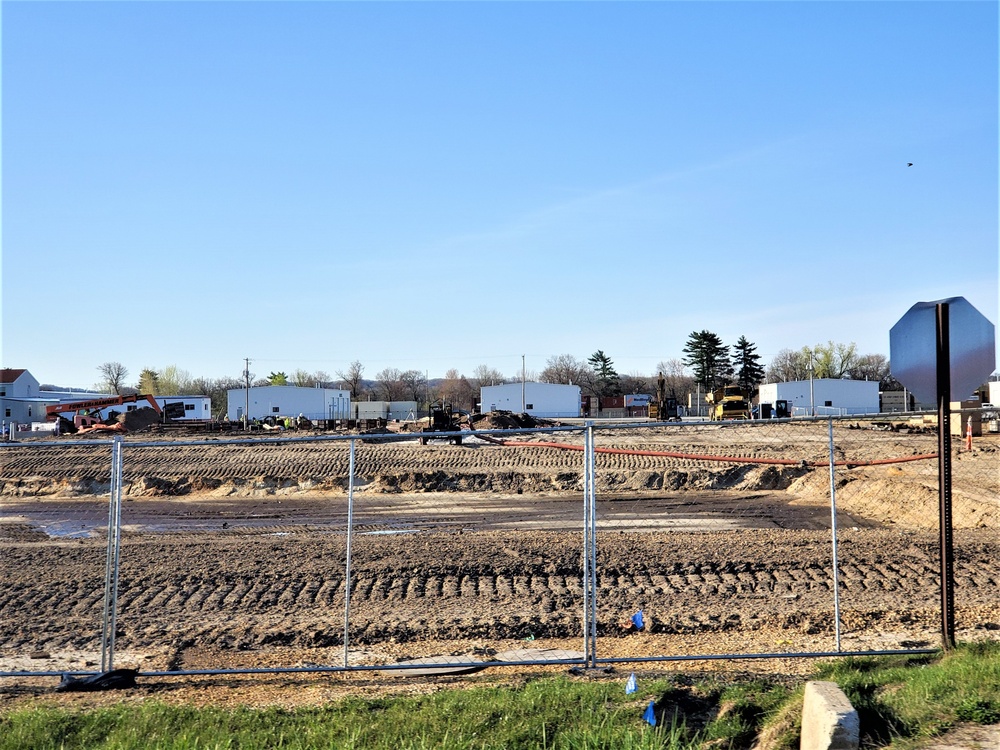 Construction of new barracks under way at Fort McCoy