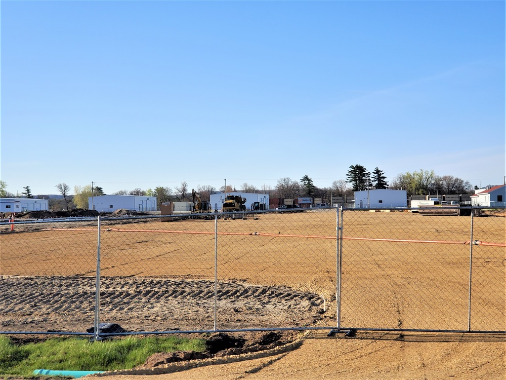 Construction of new barracks under way at Fort McCoy