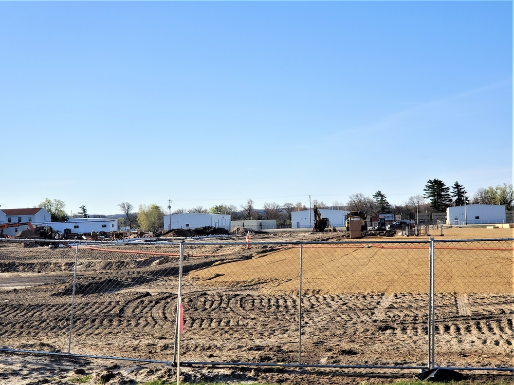 Construction of new barracks under way at Fort McCoy