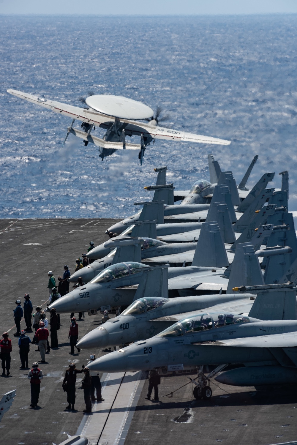 USS Harry S. Truman (CVN 75) transits the Atlantic Ocean