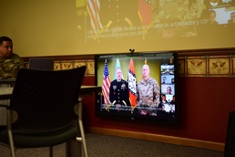 Arkansas National Guard teleconference with Guatemala
