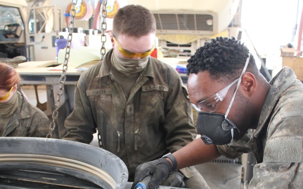 1st Ar. Div. Sust. Bde. Maintain Readiness During COVID-19