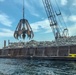 Buffalo Harbor south breakwater repairs 2019
