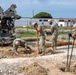 NMCB 1 Seabees construct USMC obstacle course on Naval Station Rota