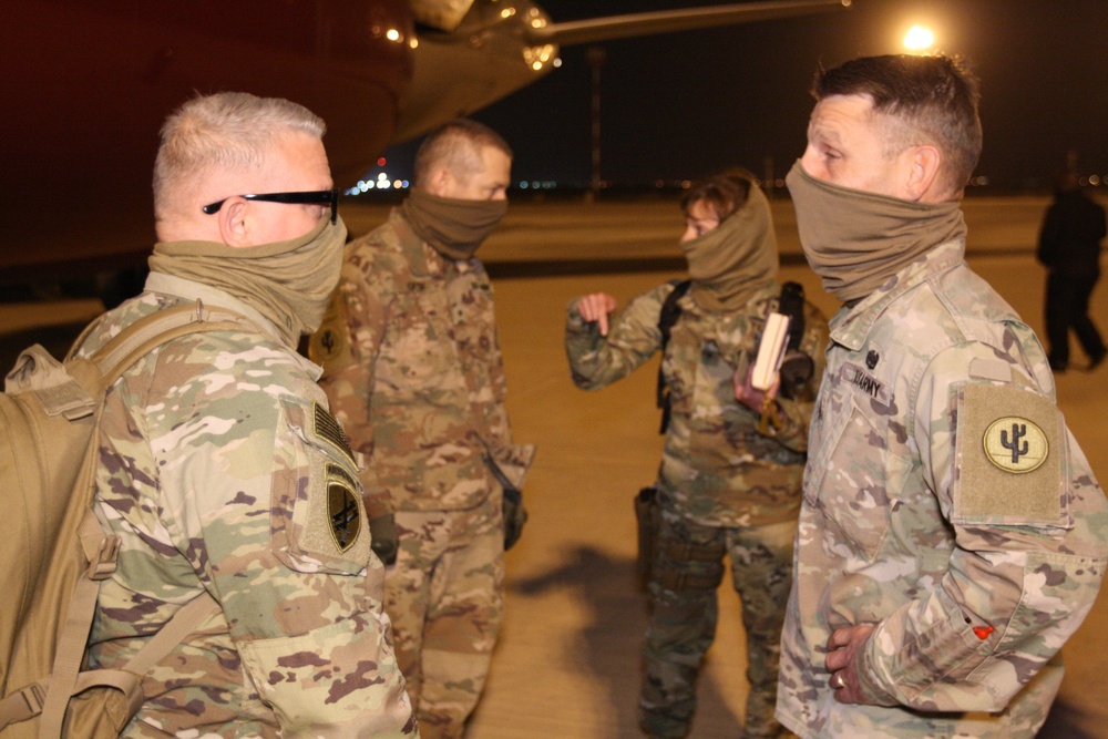 311th ESC Arrival in Theater