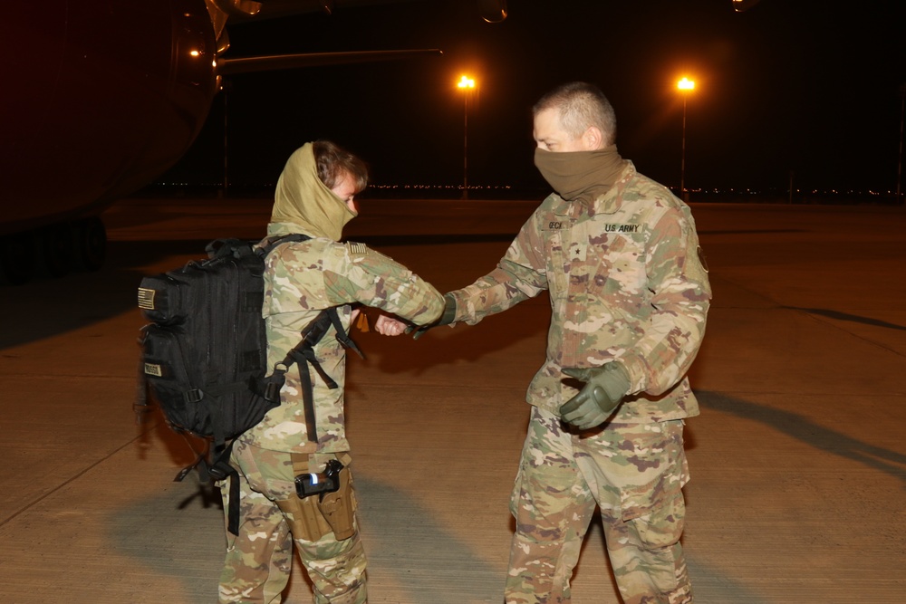 311th ESC Arrival in Theater