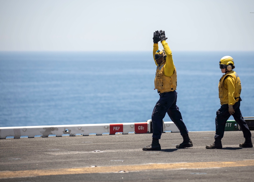 USS Bataan (LHD 5) Flight Ops