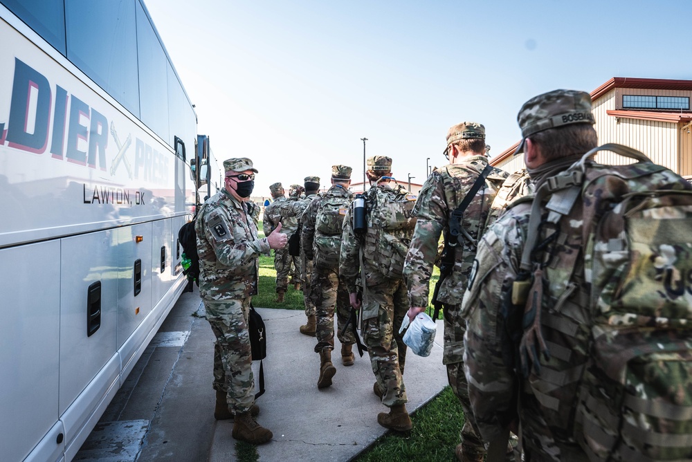 3rd Battalion, 2nd Air Defense Artillery Regiment, Departs for Deployment