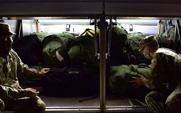 Soldiers Initiate Safe Troop Movement