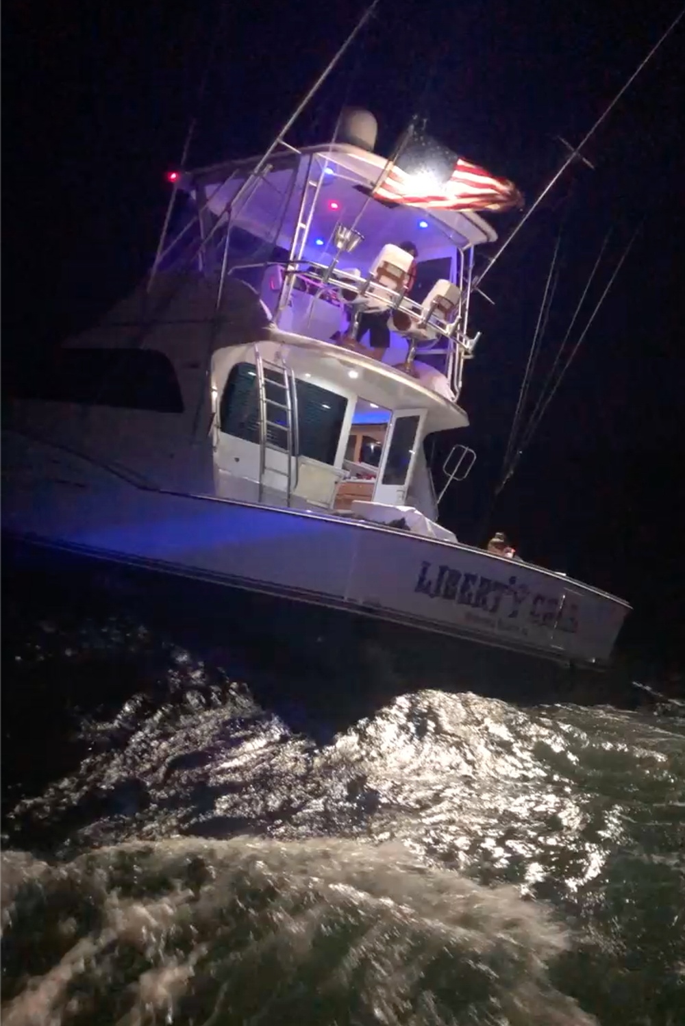 Coast Guard assists vessel taking on water near Pensacola, Florida