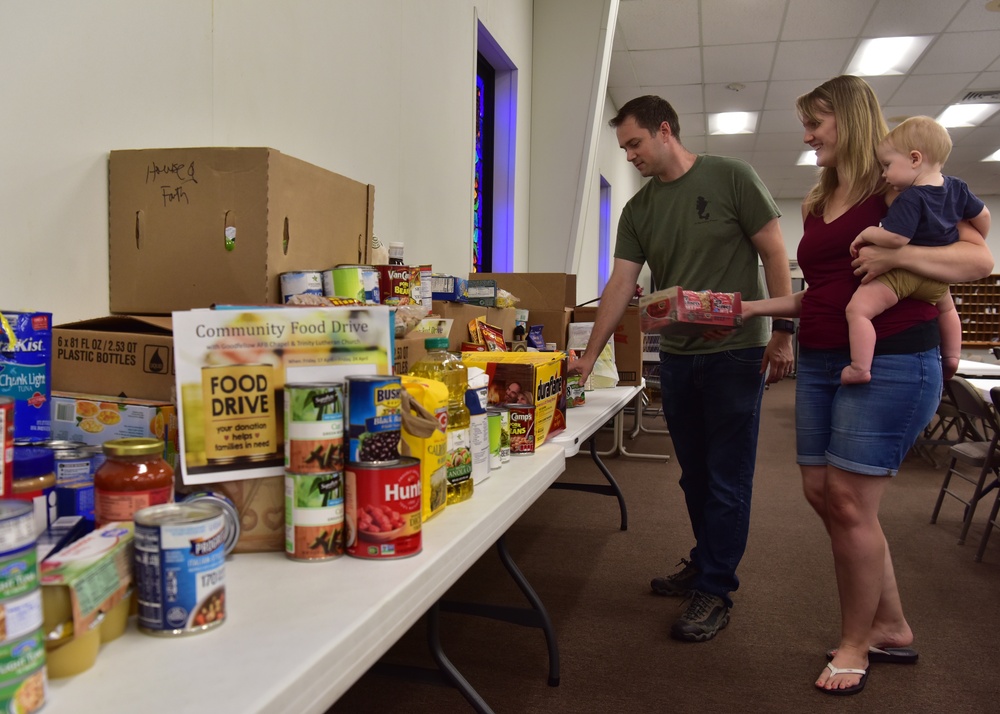 Goodfellow and Community Host Food Drive
