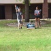 First Four Hosts Morale Cookout for Dorm Residents