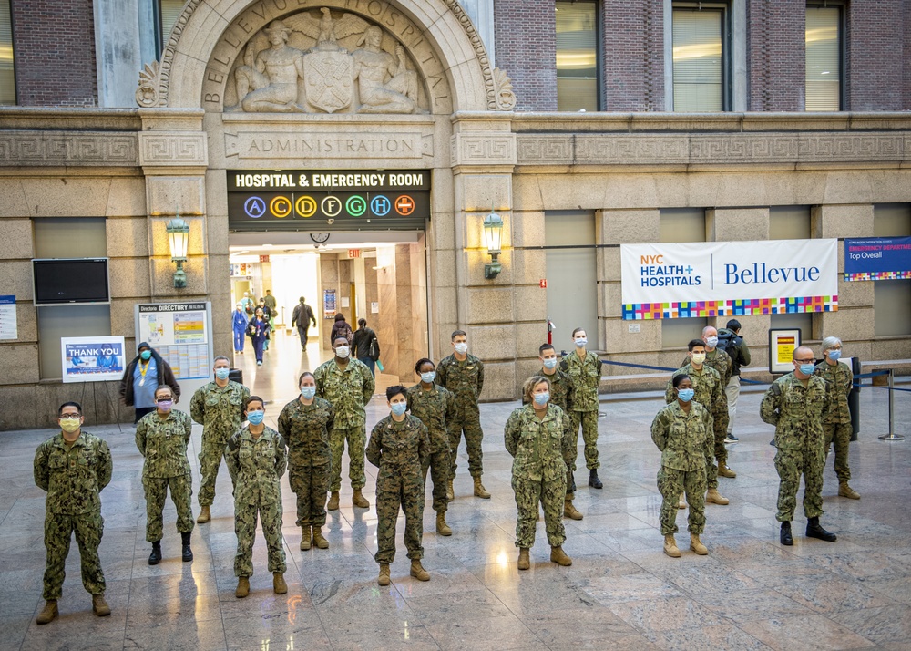 Navy Medicine Support Team (NMST) at Bellevue Hospital Center