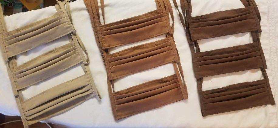 Military spouse, member of Travis AFB community makes over 325 face masks to fight COVID-19