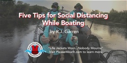 Five Tips for Social Distancing While Boating Blog Header