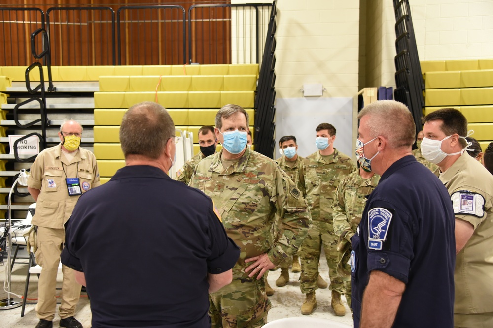 Director of DEMA visits medical facility on the Navajo Nation