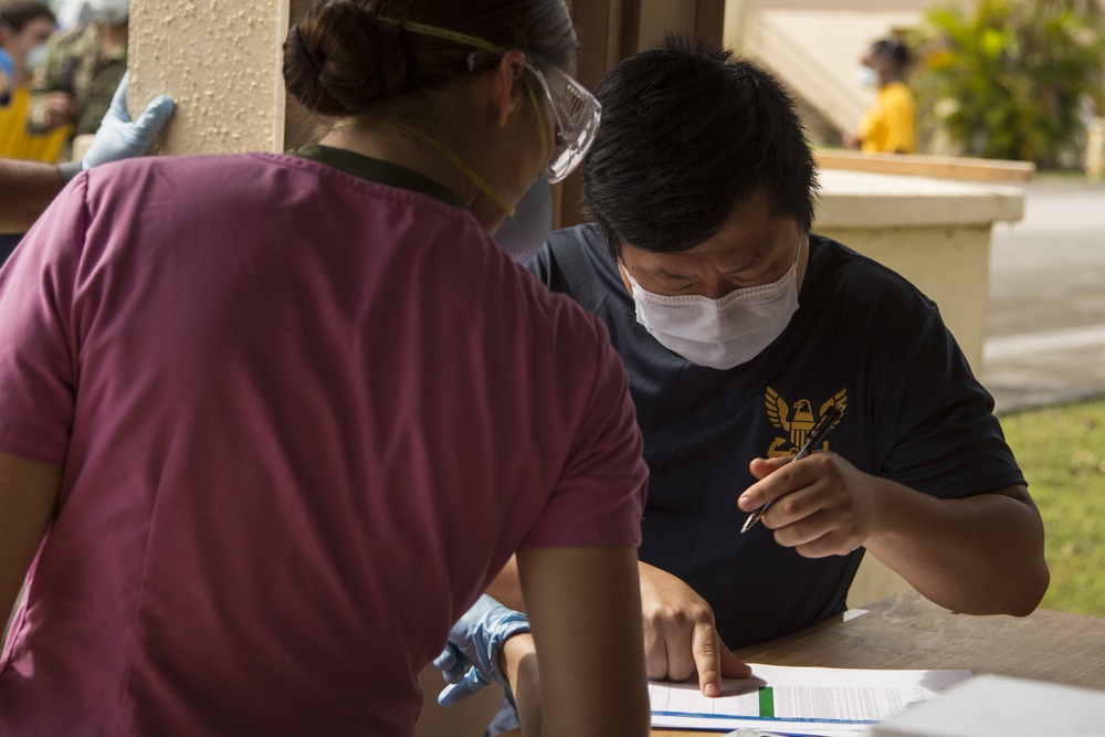 3rd Medical Battalion staff conducts turnover with U.S. Naval Hospital Guam