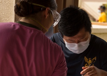 3rd Medical Battalion staff conducts turnover with U.S. Naval Hospital Guam
