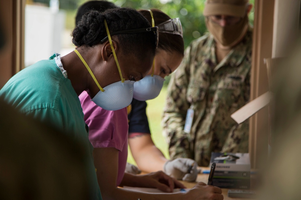 3rd Medical Battalion staff conducts turnover with U.S. Naval Hospital Guam