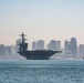 USS Abraham Lincoln gets underway