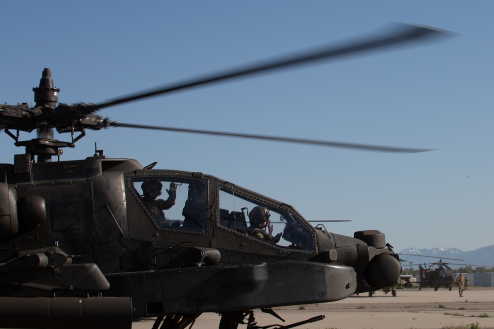 Utah National Guard's Aviation Battalion Deploys During Pandemic