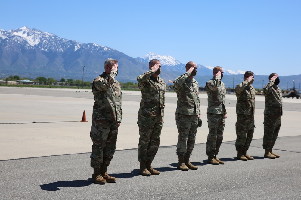 Utah National Guard's Aviation Battalion Deploys During Pandemic