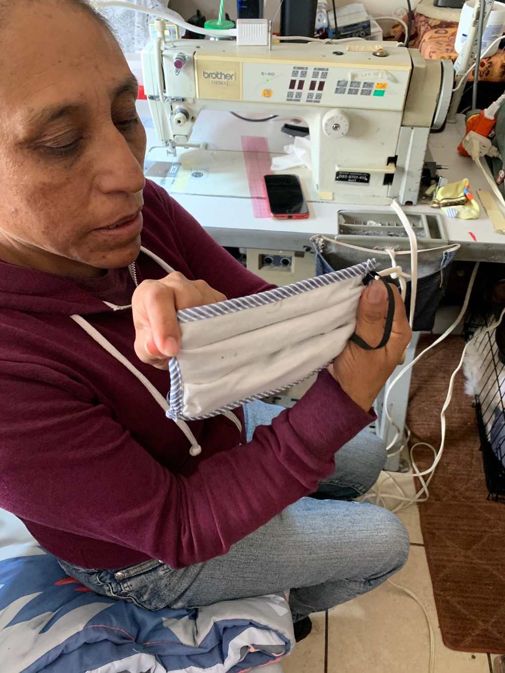 Mother stitches love for California Guard Soldiers