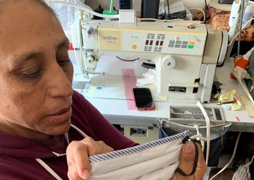 Mother stitches love for California Guard Soldiers