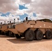 Danish Piranah 8x8 Armored Personnel Carrier parked at Al Asad Air Base