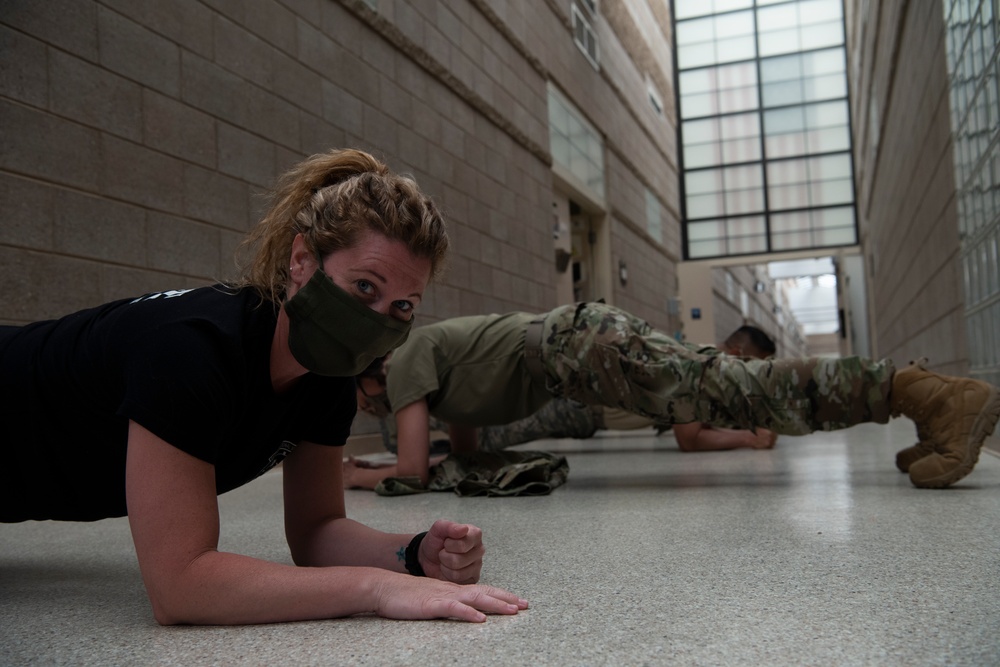 Air Force embedded medics keep Airmen fit during pandemic