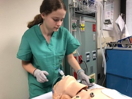 BAMC teen volunteer leads blood drive