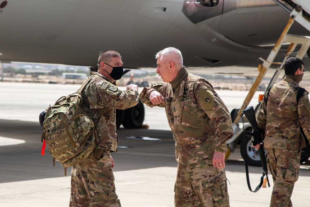 103rd ESC Main Body Departure