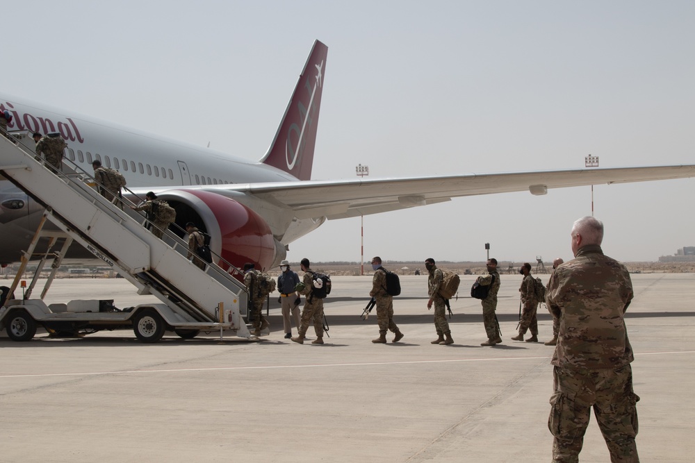 103rd ESC Main Body Departure