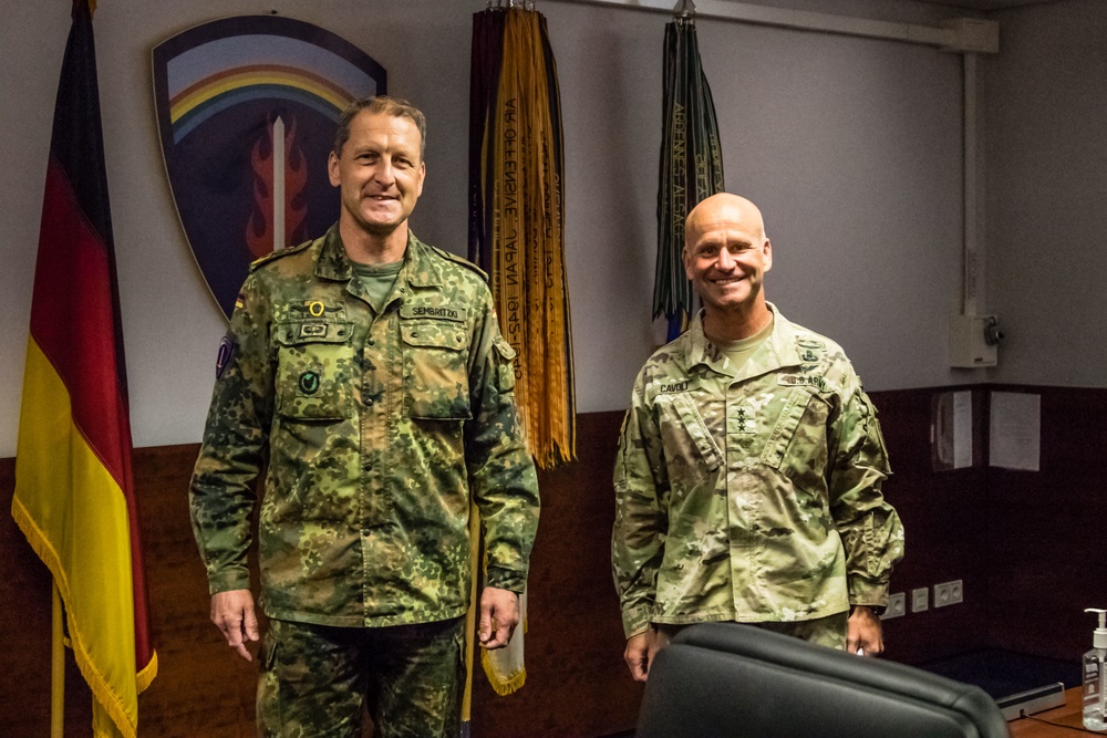 U.S. Army Europe welcomes its newest chief of staff