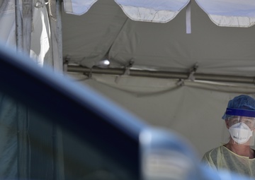 Community rallies around military at Indio testing facility