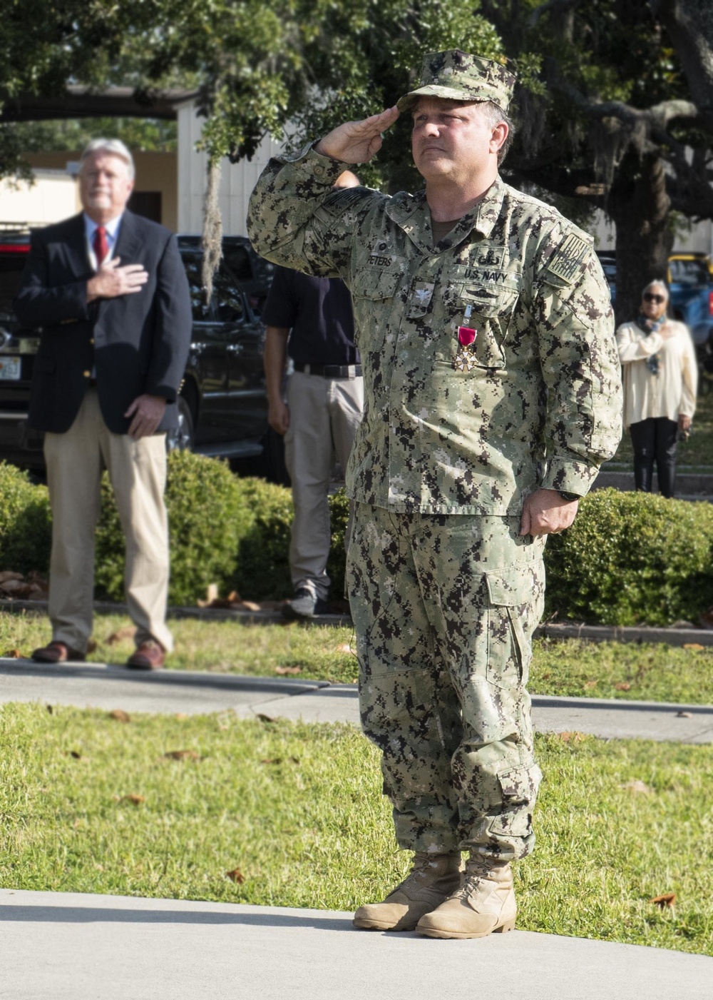 Back relieves Peters as commander of NSWC PCD