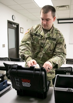 Iowa National Guard Soldier validates lifesaving ventilators