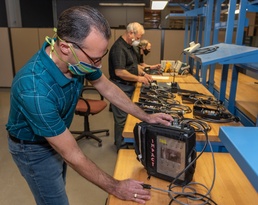 One of a kind power supply extends life cycle of portable ventilator