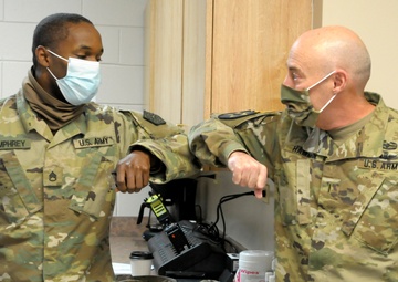 COVID-19 testing site Waukegan, Ill.