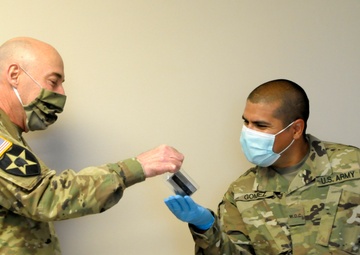 COVID-19 testing site Waukegan, Ill.