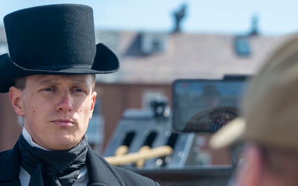 Jesse Kiepper Conducts Facebook Live Tour Aboard USS Constitution