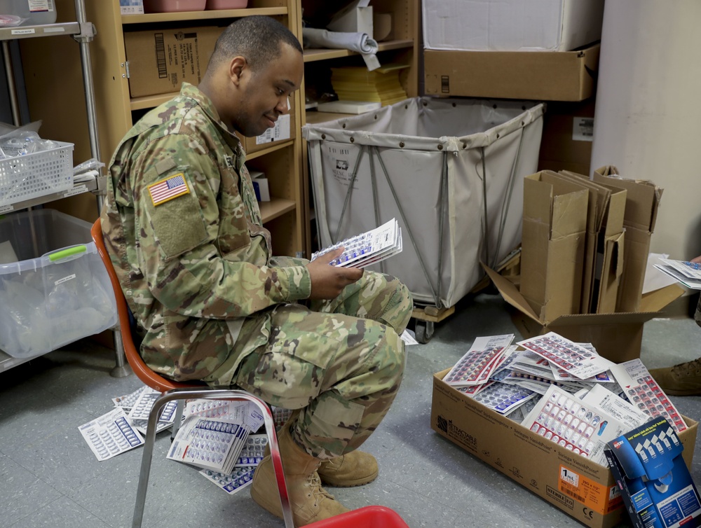 Indiana National Guard medics provide support for Indiana Department of Correction