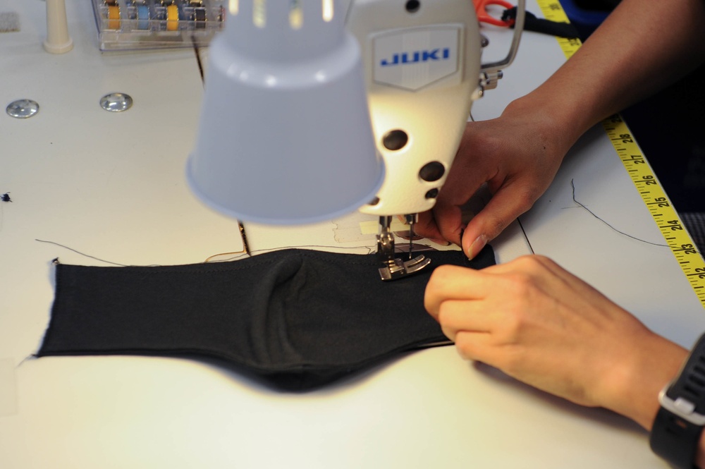 SUBASE NEX Uniform Shop sews support for Sailors