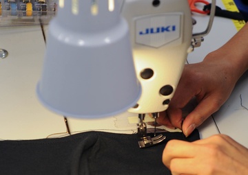 SUBASE NEX Uniform Shop sews support for Sailors