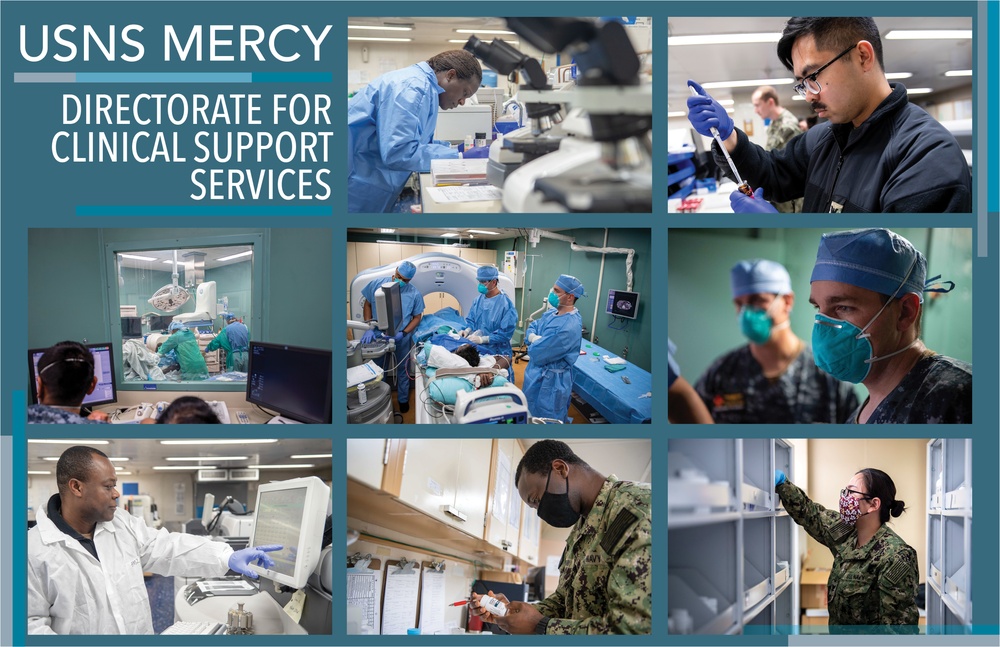 Directorate for Clinical Support Services Aboard Hospital Ship USNS Mercy