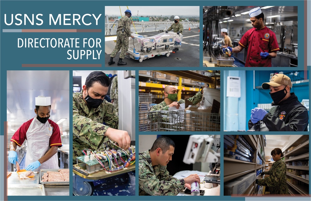 Directorate for Supply Aboard Hospital Ship USNS Mercy