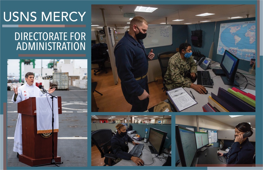 Directorate for Administration Aboard Hospital Ship USNS Mercy