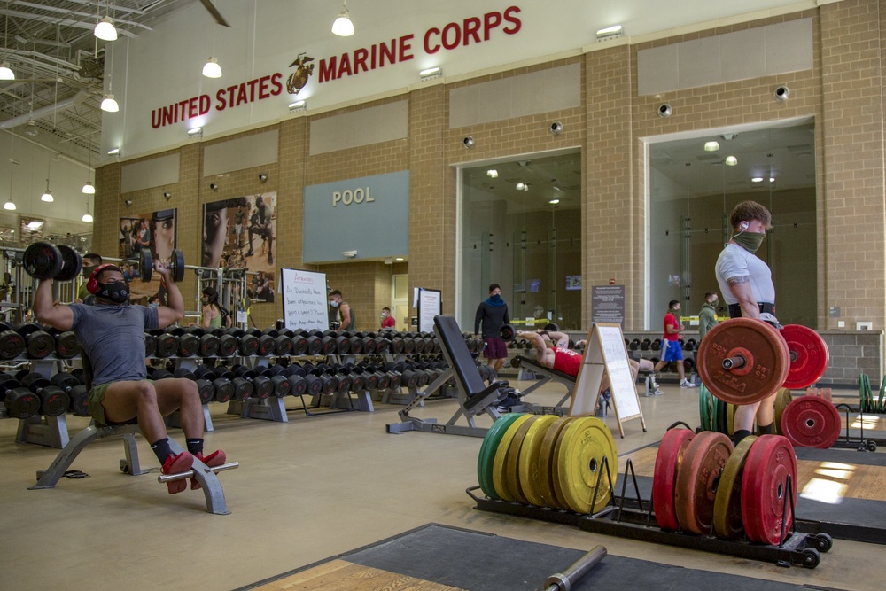 Wallace Creek, New River fitness centers open for active duty