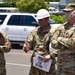 Task Force Maui Command Team visit the Troops