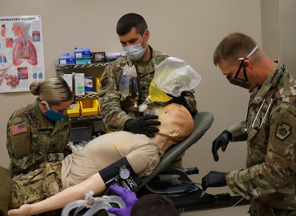 PA Air, Army Guard join together for Ventilator training